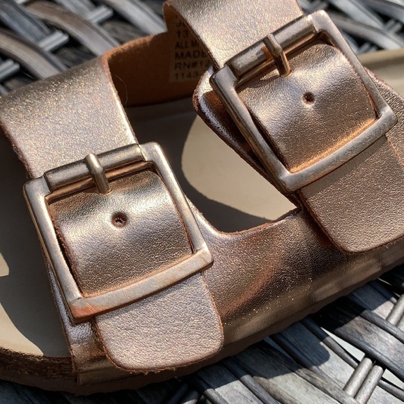 Steve MADDEN BRANDO Rose Gold Sandals - Picture 8 of 11